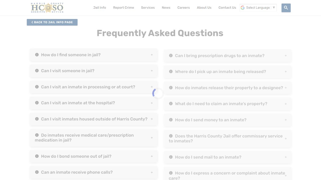 Frequently Asked Questions - Harris County Sheriff's Office